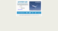 Desktop Screenshot of agencias.acercarviajes.com.ar